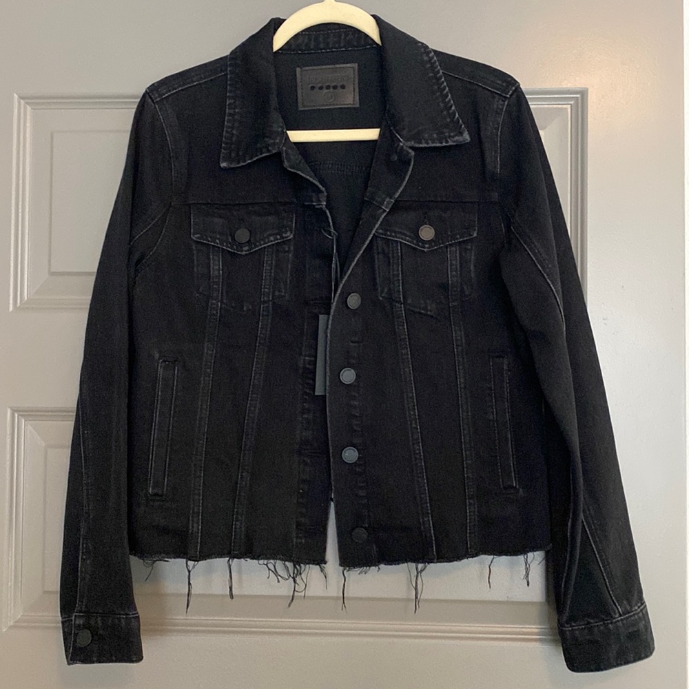 BLANK NYC black denim jacket